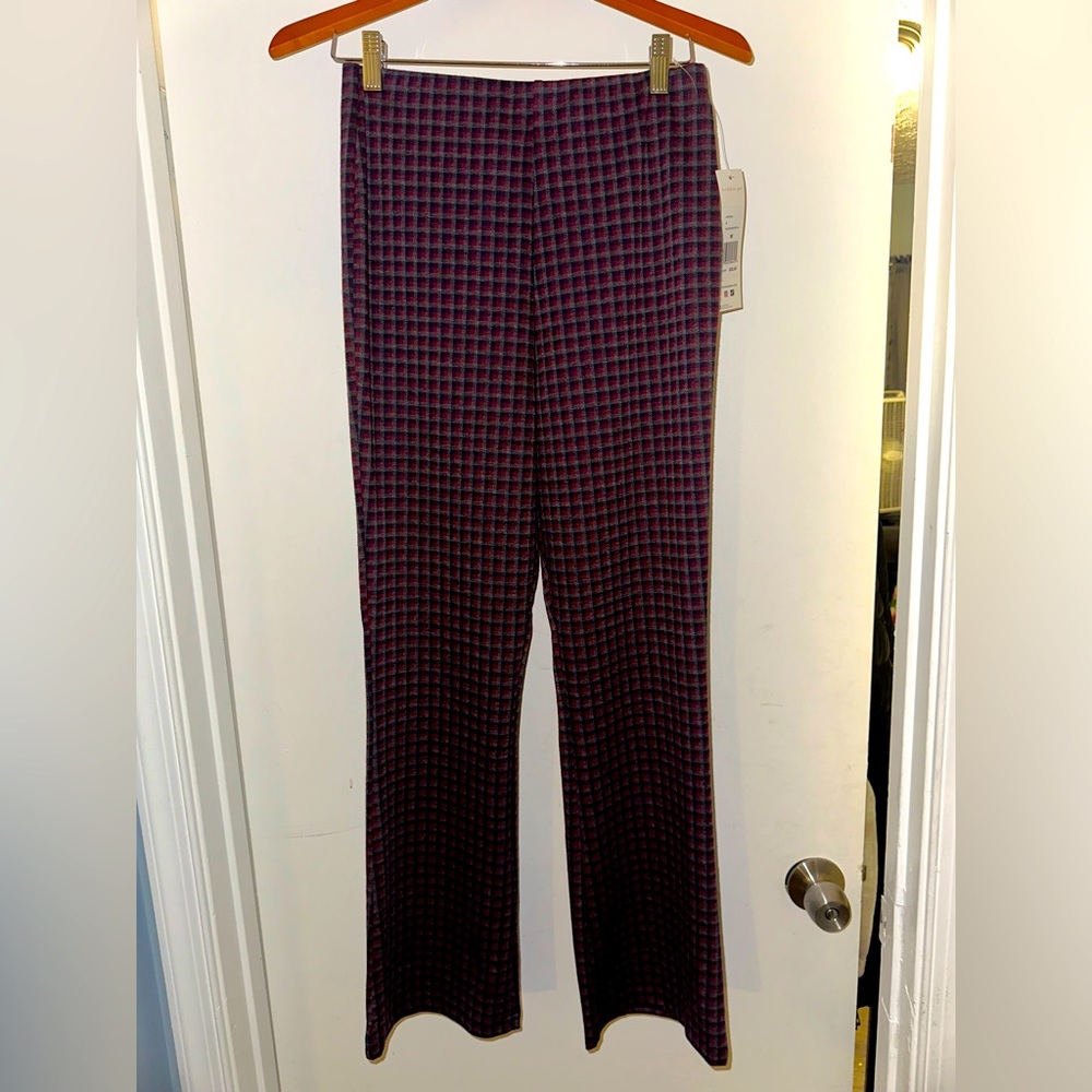 Madden girl flare pull up dress pants
